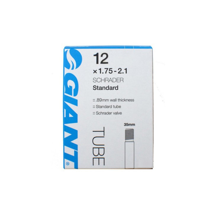 GIANT ZRAČNICA AV 12.5 X 1.75-2.25 35mm Zakrivljeni Ventil