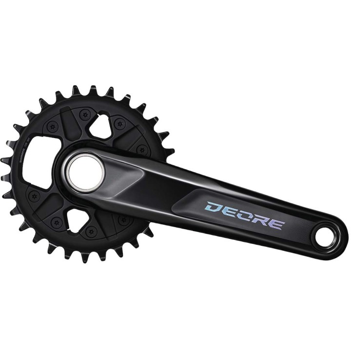 POGON SHIMANO FC-M6120-1, DEORE, FOR REAR 12-SPEED, 2-PCS FC, 175MM, 30T W/O CG