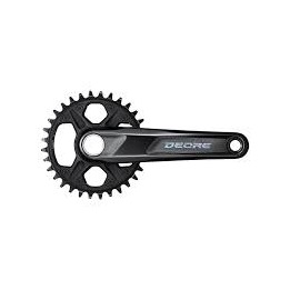 POGON SHIMANO FC-M6120-1, DEORE, FOR REAR 12-SPEED, 2-PCS FC, 175MM, 32T W/O CG
