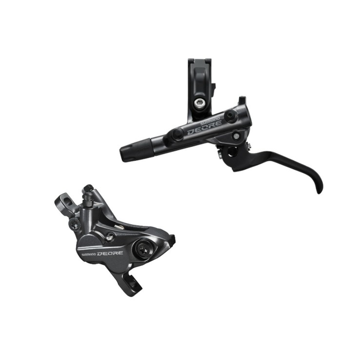 KOČNICA SHIMANO/J-kit, DEORE, BL-M6100(L), BR-M6120(F), W/O ADAPTER, RESIN PAD