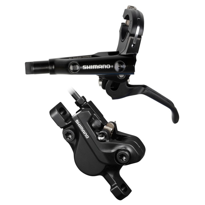 KOČNICA SHIMANO/J-kit, BL-MT501(L), BR-MT500(F), BLACK, W/O ADAPTER, RESIN PAD