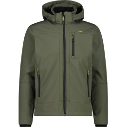 CMP Muška softshell jakna s odvojivom kapuljačom M. Zelena