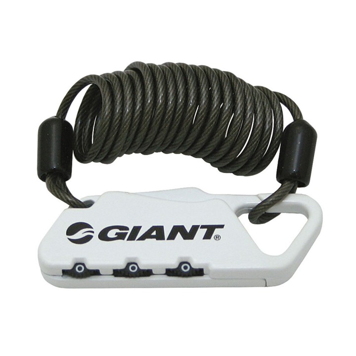 GIANT SURELOCK FLEX COMBO AIR Bijeli Lokot za bicikl
