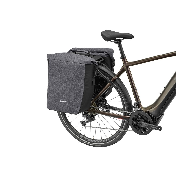 GIANT TRANSPORTER MIK PANNIER BAG GREY 48L