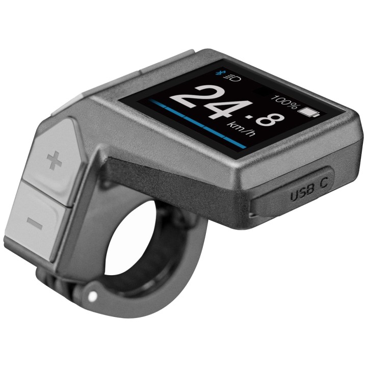 GIANT RIDECONTROL DASH 2IN1(LCD)/5V/CABLE 700MM CRNI