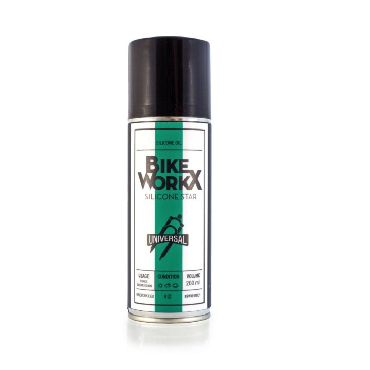 Ulje Silikonsko BikeWorkX Silicone Star sprej 200ml