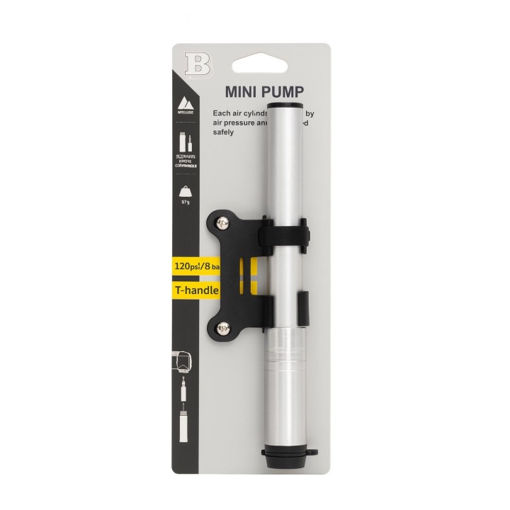 B-Type MTB mini pumpa s manometrom