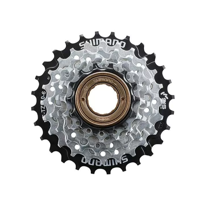 KASETNI LANČANIK SHIMANO MF-TZ510-6-CP, 6 BRZINA, 14-28T, W/SPOKE PROTECTOR