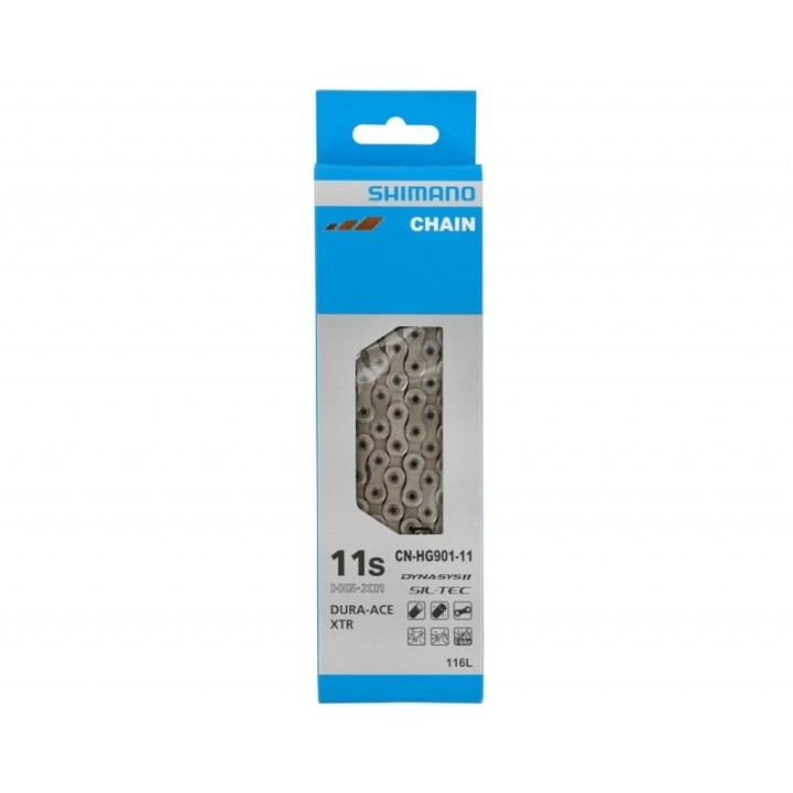 LANAC SHIMANO CN-HG901-11, ZA 11-BRZINA (ROAD/MTB/E-BIKE KOMPATIBILAN), 116 LINKOVA