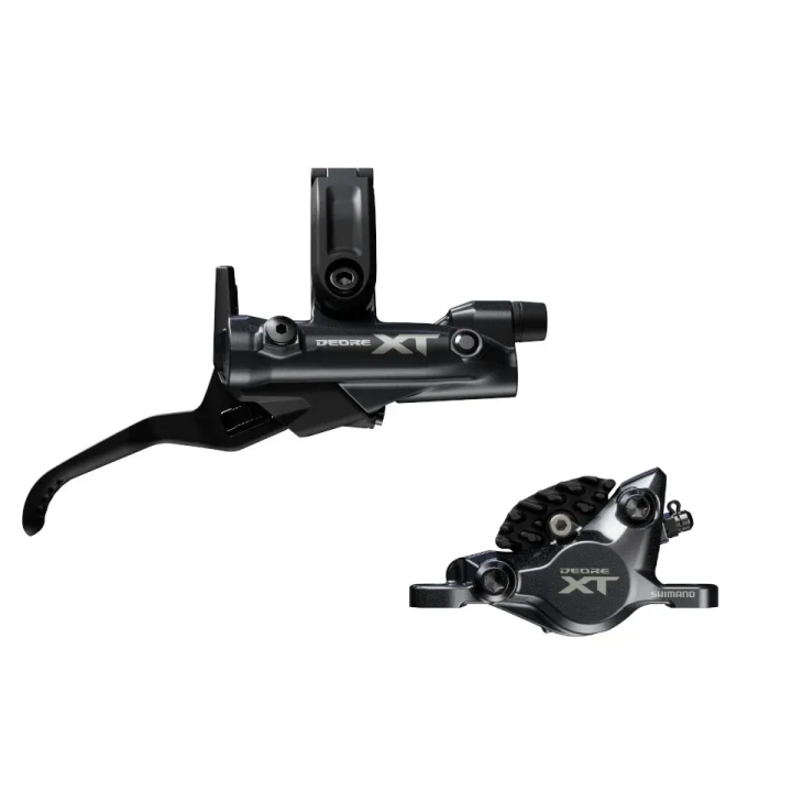 KOČNICA SHIMANO DEORE XT, BL-M8200(R), BR-M8200(R) ZADNJA, W/O ADAPTER, RESIN PLOČICE