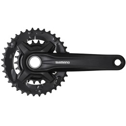 POGON SHIMANO FC-MT210-2; FOR REAR 9-SPEED; 2-PCS FC; 170MM; 46-30T W/O CG; W/O BB PARTS; FOR CHAIN