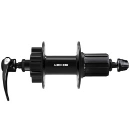 NABLA ZADNJA SHIMANO FH-QB400-HM, FOR DISC BRAKE(6 BOLT) 32H OLD 135MM QR 173MM(BLACK), BLACK, IND.P