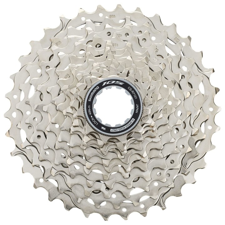 KASETNI LANČANIK SHIMANO 105 CS-R7101, 12-BRZINA,11-12-13-14-15-17-19-21-24-27-30-34T, IND.PACK