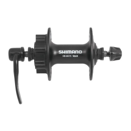 NABA PREDNJA SHIMANO HB-M475-L, 36H, OLD 100MM, AXLE 108MM, QR 133MM, FOR ROTOR 6-BOLT, BLACK, IND.