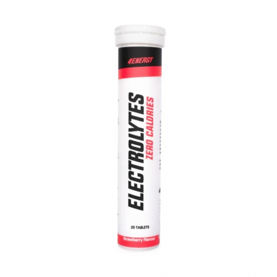 4Energy electrolytes – 20 tabs – Strawberry