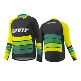 Giant Transfer LS dres crno-žuto-zelena